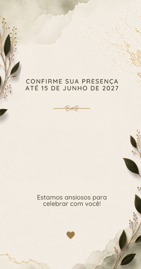 Confirme sua Presença